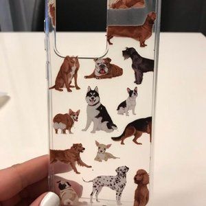 Samsung S20 Ultra phone case w various dog breeds